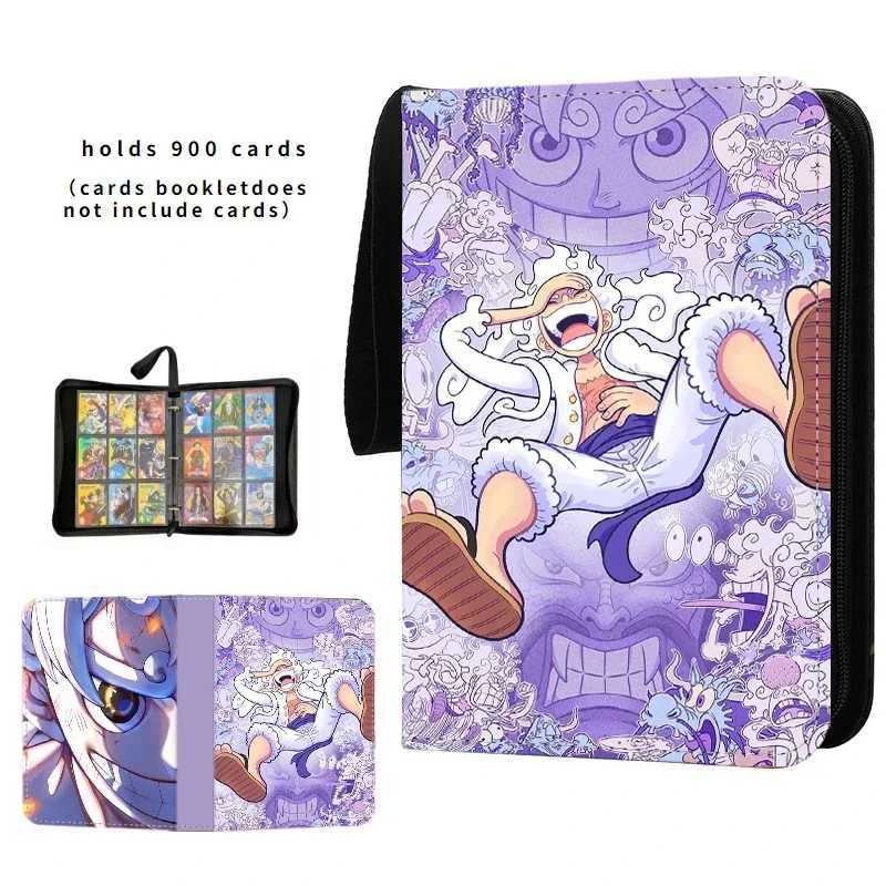 Anime 40900pcs One Piece Zoro Card Book Pu Large Capacity Card Binder Display Game Collection Card Kids Toy Gift L250929KTYD