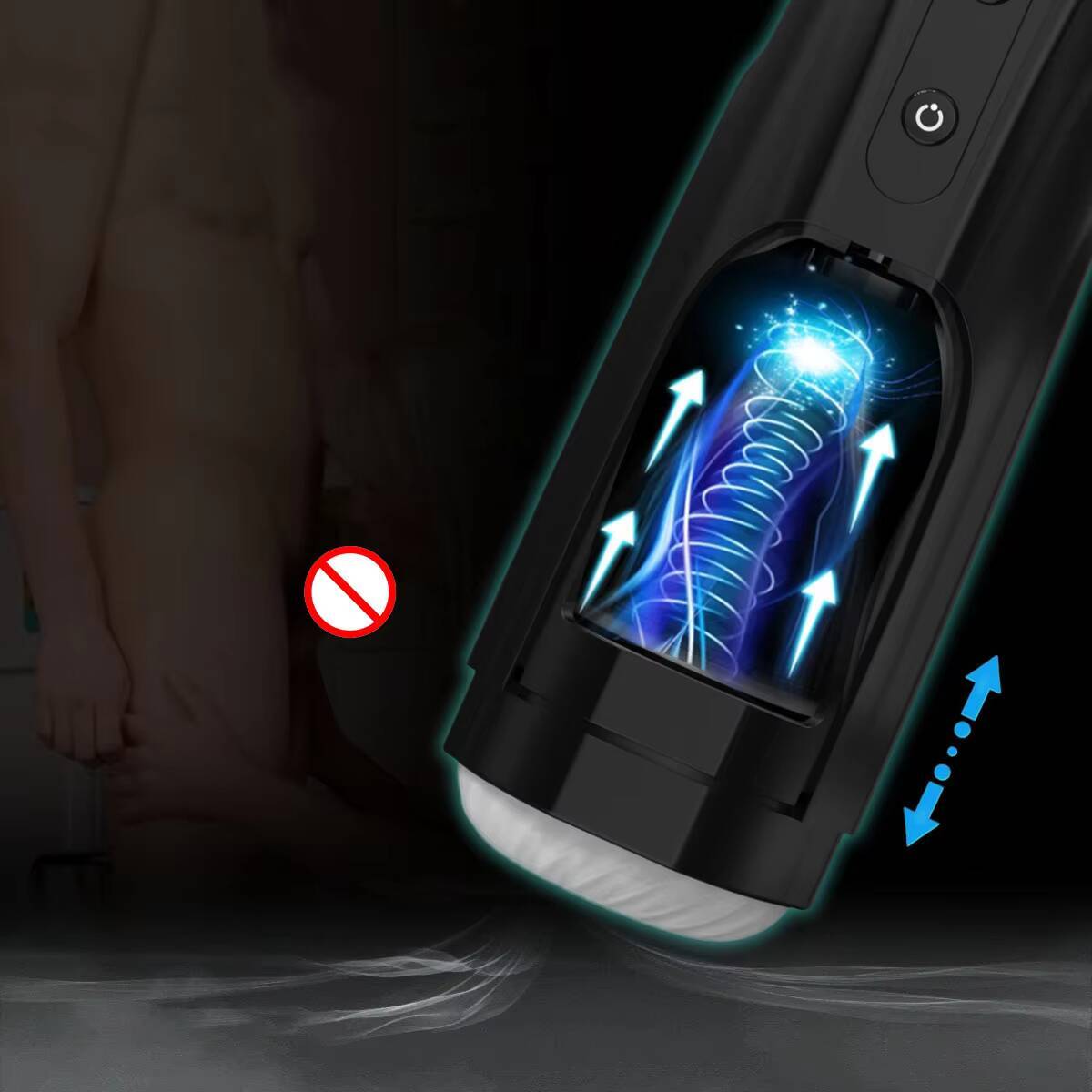 Intelligent Electric Masturbator for Men New Adult Toys with MultiSpeed Adjustment and Sucking Vibrator Features