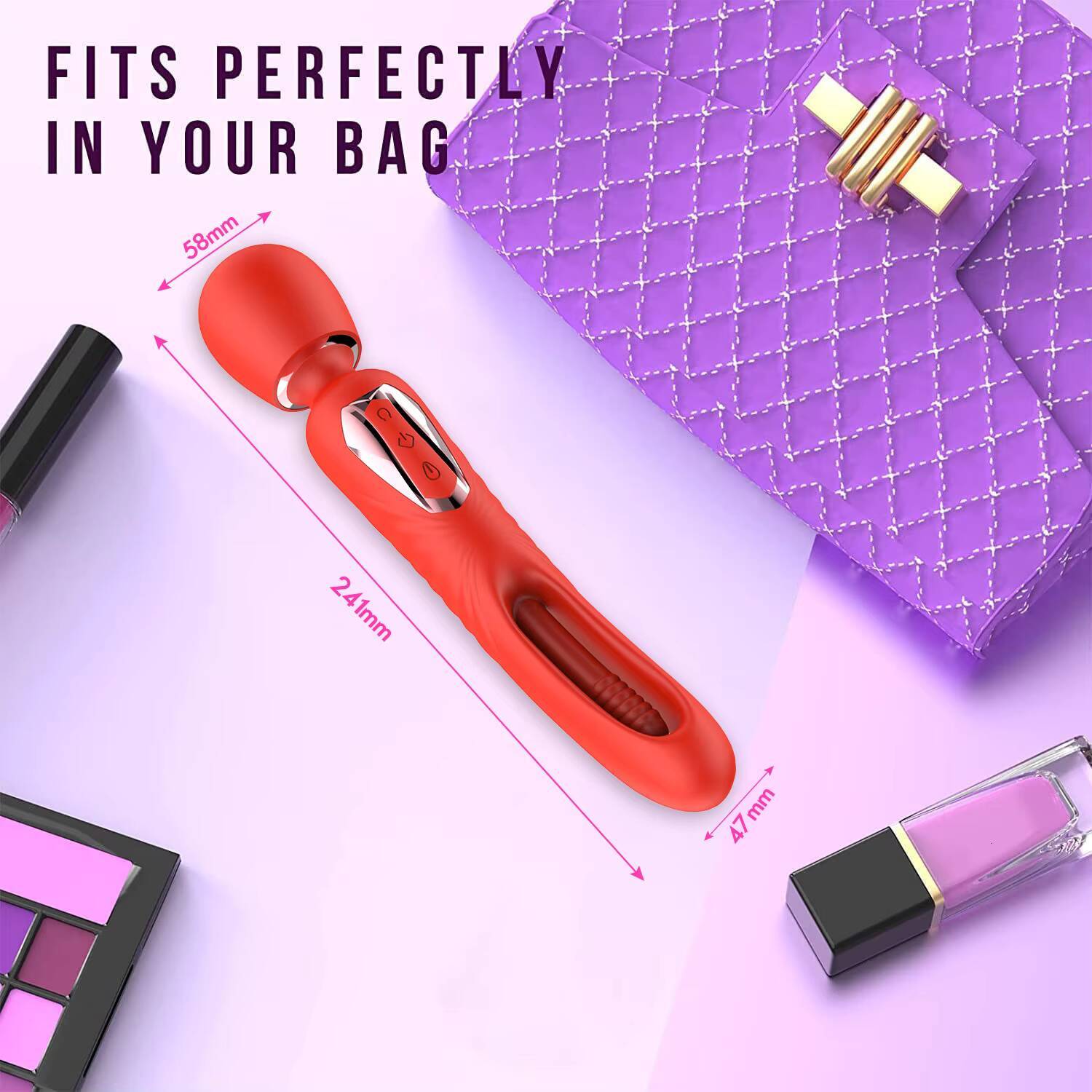 self pleasure sex toys Tickling Wand Vibrator big vibrator sex toy women