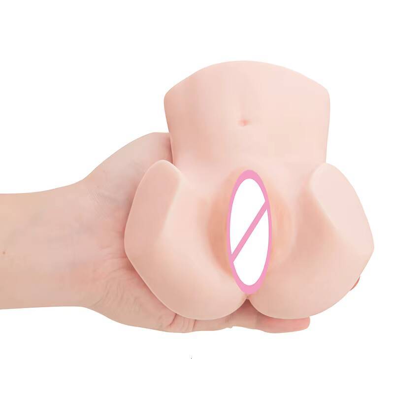 Male Adult Pussy Vagina Tpe Male Big Fat Ass Anal Double Holes Masturbation Booty Sexy Toys for Men