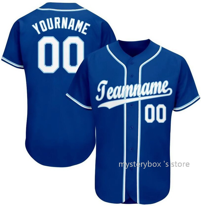 2025 Custom Baseball Jerseys Personalized Create Your Own Customized Baseball Jersey Yours Club Team Logos Mysterybox store yakuda Dropshipping Accept