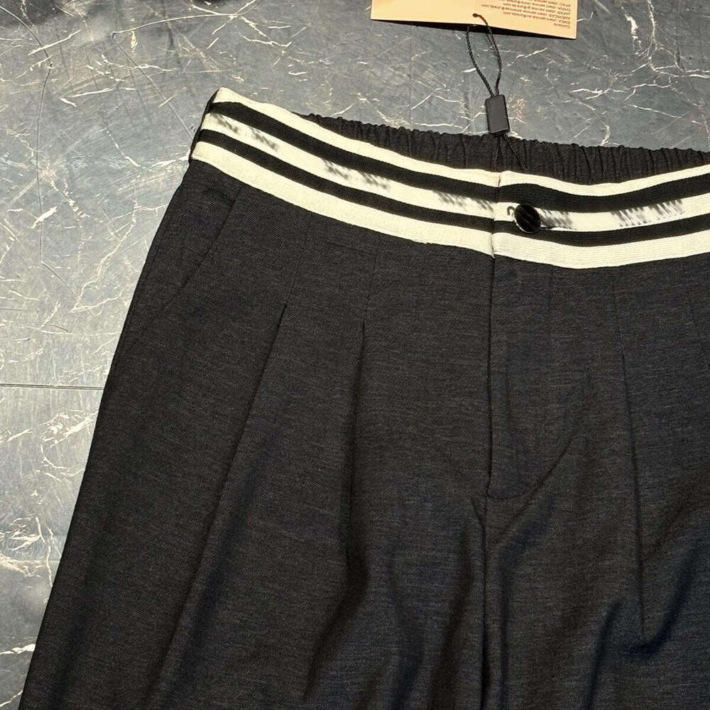 women high waisted wide leg elastic waist flowy dress pants blended fabric business casual loose trousers Office work Daily wear Z260314