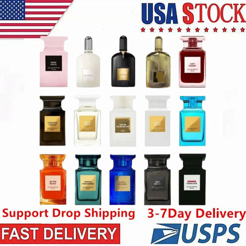 Perfume de Cologne pour hommes Designer Designer Cherry Tobacco Vanille Oud Wood Fragrance 100ml Eau de Parfum de longue durée de bonne odeur