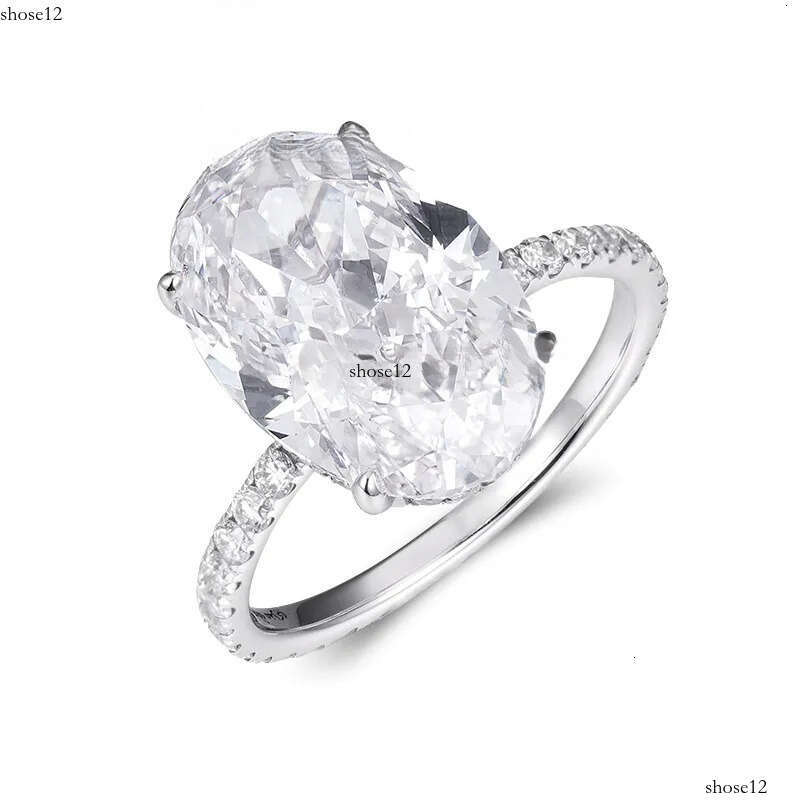 GIA IGI Certified CVD HPHT Lab Grown Created Dia 14k Solid Gold Oval Engagement Ring Fine Jewelry Rings for Women