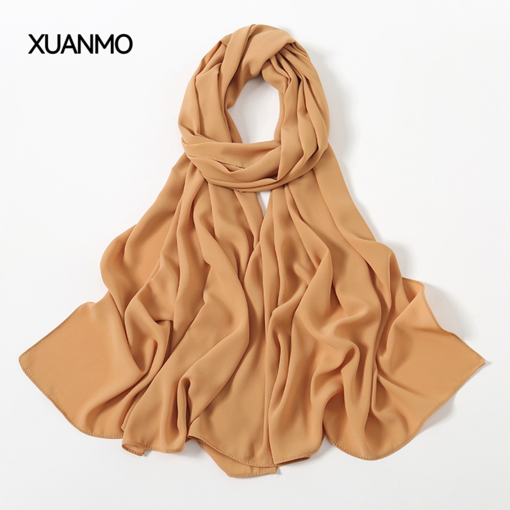 K1981 High-end solid color cashmere thick scarf, all-match warm neck scarf for autumn and winter, women's commuting daily fashion accessories, in