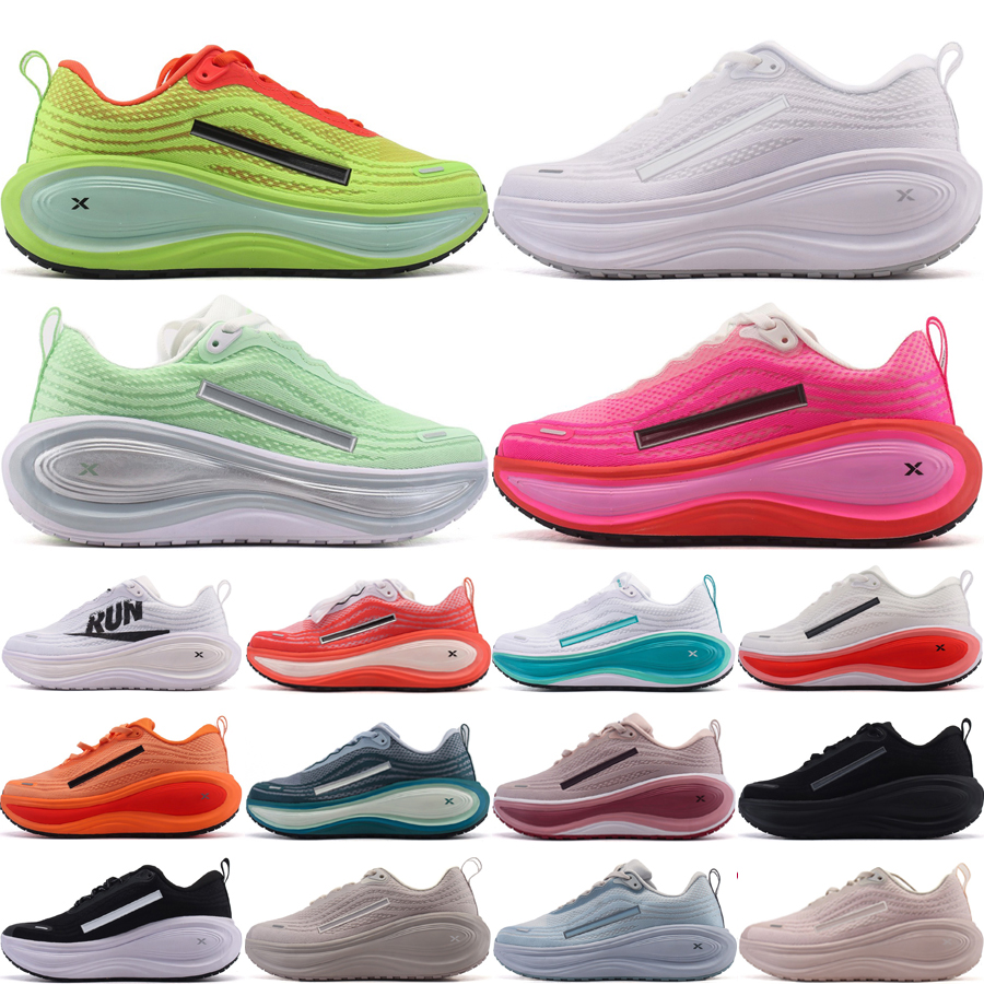Top Vomeros Plus Men Women Running Shoes Designer Trainers Orange Pulse Triple White Black Bright Crimson Barely Volt Outdoor Sneakers Size 36-45