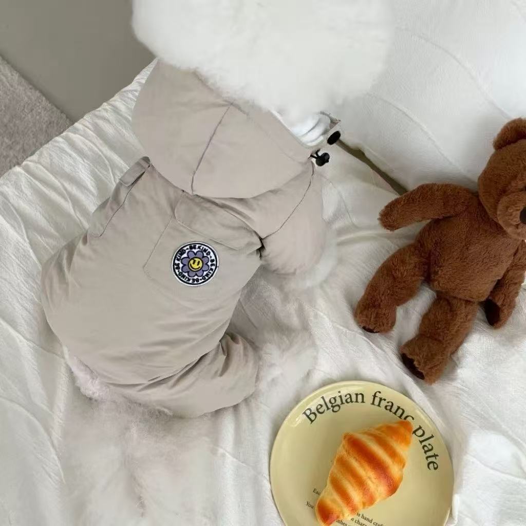 T1366 Refreshing floral sling pet milk dog Teddy Bichon small puppy cat clothes spring and autumn vest