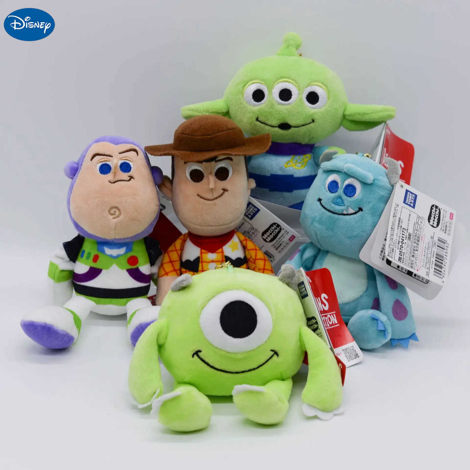 Disney 4 Woody & Buzz Lightyear Plush Toys - Soft Carton Anime Stuffed Animals for Christmas Gift L260701
