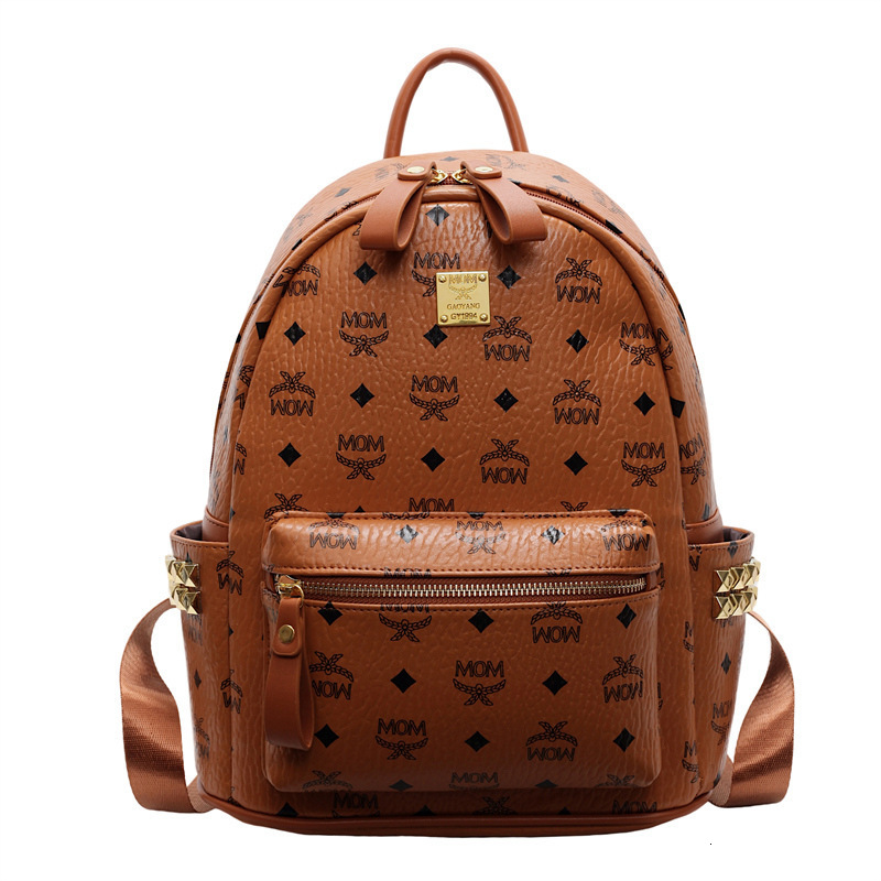 Designer Bag Luxury Bag High-Quality Women's Handbag Shoulder Bag M Home Fashion Retro Classic Flower Large Capacity Letter Rivet Backpack