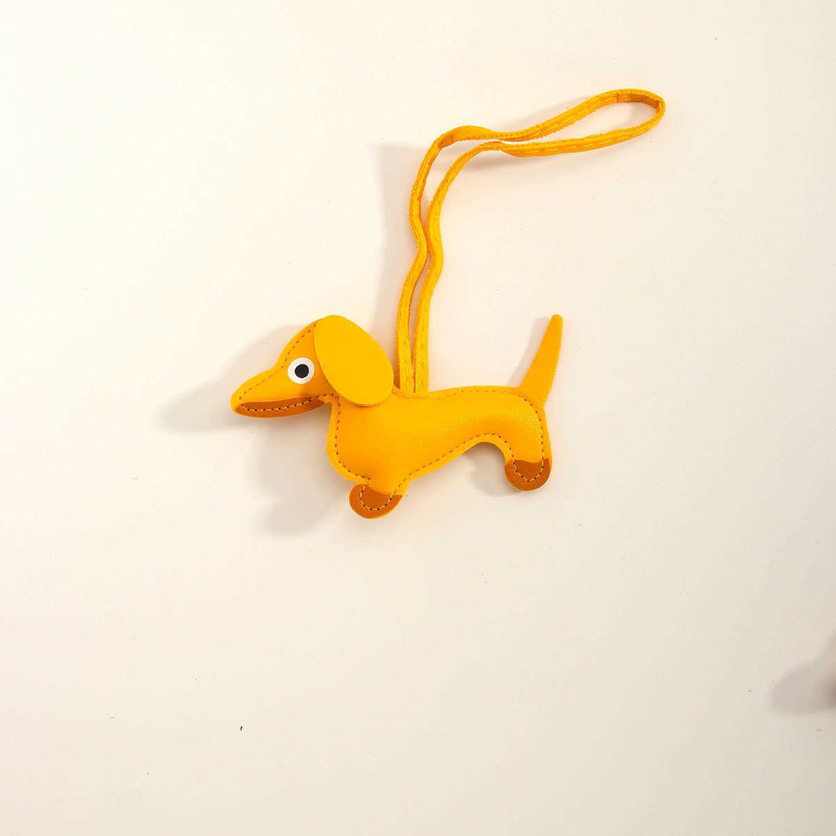New Dachshund Puppy Pu Leather Bag Pendant Bag Leather Decoration H250928