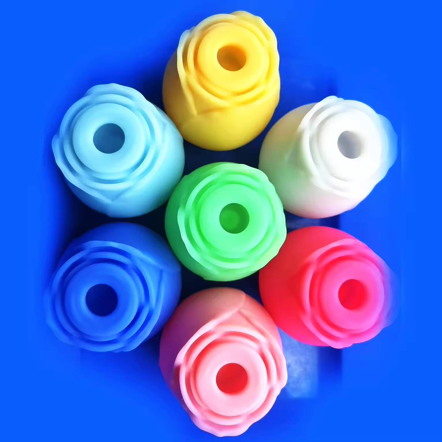 Glow in Dark Rose Toy Nipple Suction Cup Clitoral Stimulator Silicone Female Adult Masturbating Rose Vibrator Sex Toys for Woman