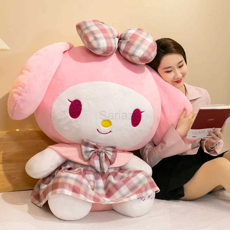 Sanrio Sanrio New Cherry Velvet Kuromi Plush Toy Large Scissors Machine Exchange Doll Gift Shop Supply Kuromi Plush Kawaii Pillow Toy L250929