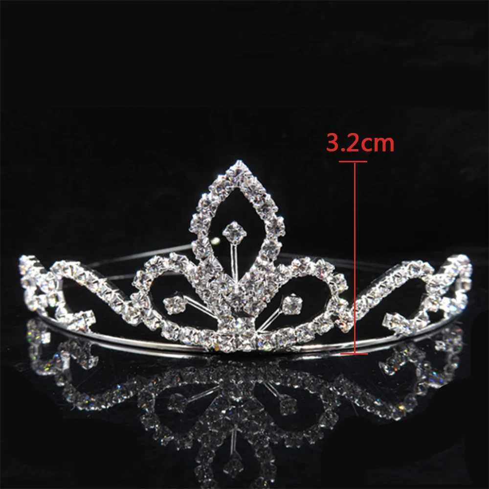 20 Style Kid Cute Princess Tiaras and Crowns Crystal Headband Bridal Crown Wedding Party cessories Girls Fashion Hair Jewelry L2509287ZLM