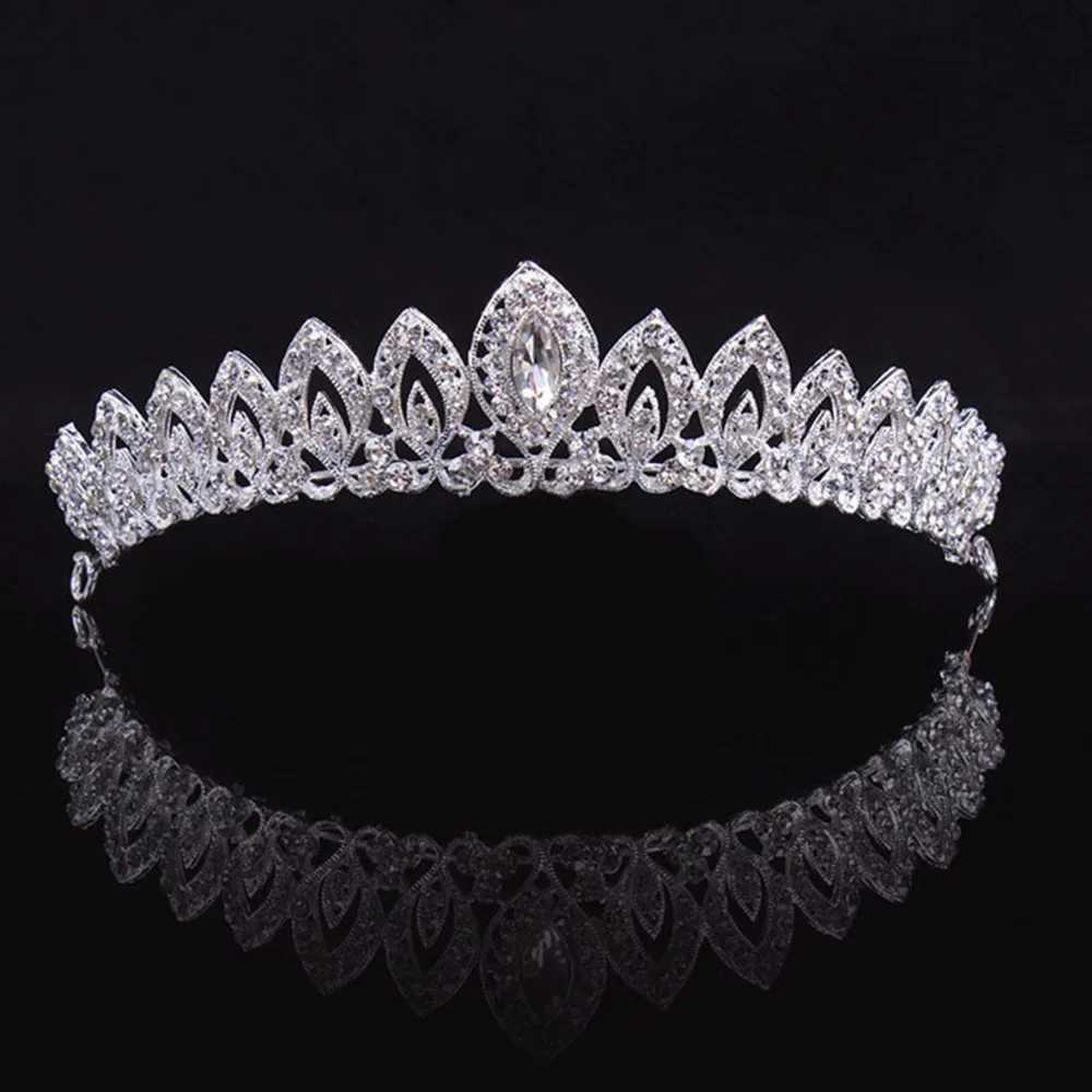 Gorgeous Crystal Bridal Tiara Crown Bride Headbands Women Girl Headpiece Prom Hair Ornaments Wedding Head Jewelry cessories L250928D0UP
