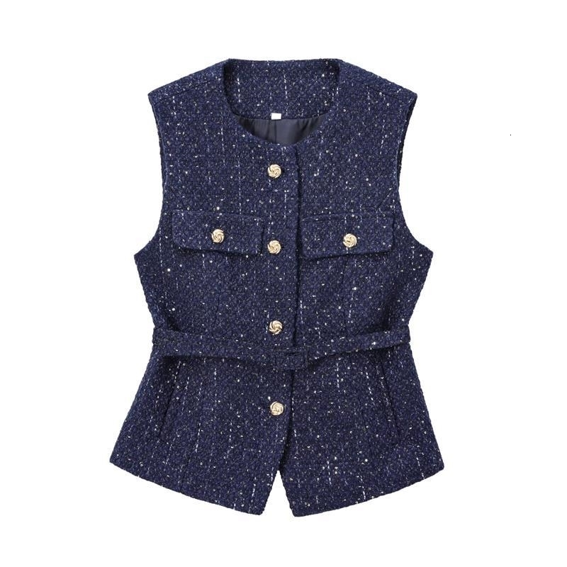 Vests Jackets Autumn Womens 2025 Chic Simple Slim Womens Jackets Vest Fashion Youth Elegant Vest y250917Z