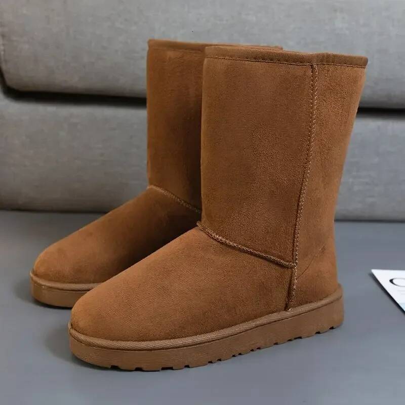 Women's Shoes 2021 Winter New Snow Ladies High Quality Warm Australia Set Foot Boots for Women Botas Mujer ddmypanda