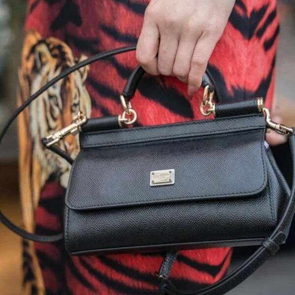 designer bag Luxury bag Genuine Leather Shoulder Large Baguette Sicily Handbag Crossbody Spring Summer Flap Cowhide Pattern Bag