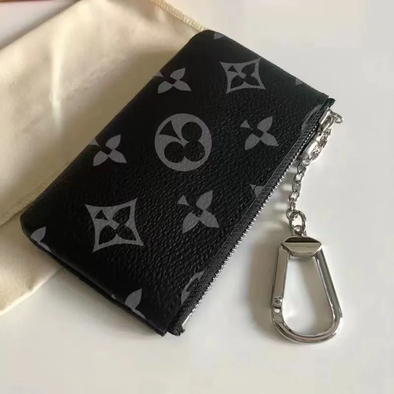 Designer Bag Luxury Shoulder Bag Bag KEY POUCH Designers Mini Wallet Fashion Mens Keychain Ring Credit Card Holder Coin With Box Wallet Purse