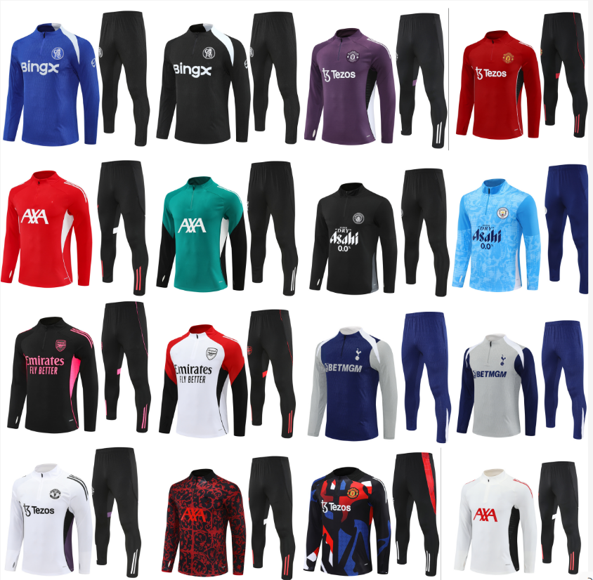 2024 25 26 27 arsen RASHFORD tracksuit 25 26 City Antony football kits training suit survetement chandal adult tracksuits