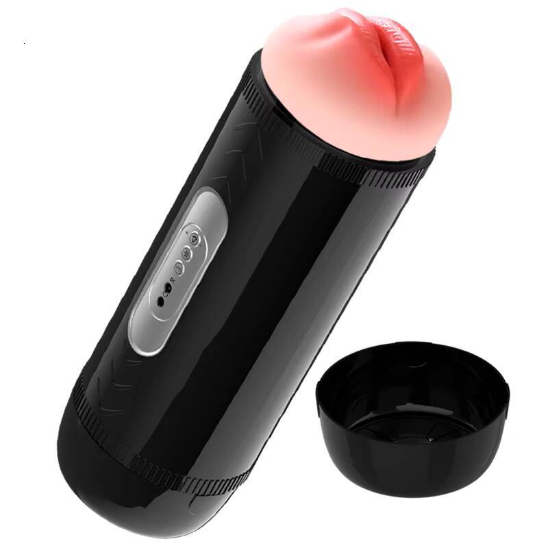 Netphi Adult Portable Automatic Male Masturbator Cup Lifelike Vagina Mouth Texture TPE Material for Male Self Pleasure