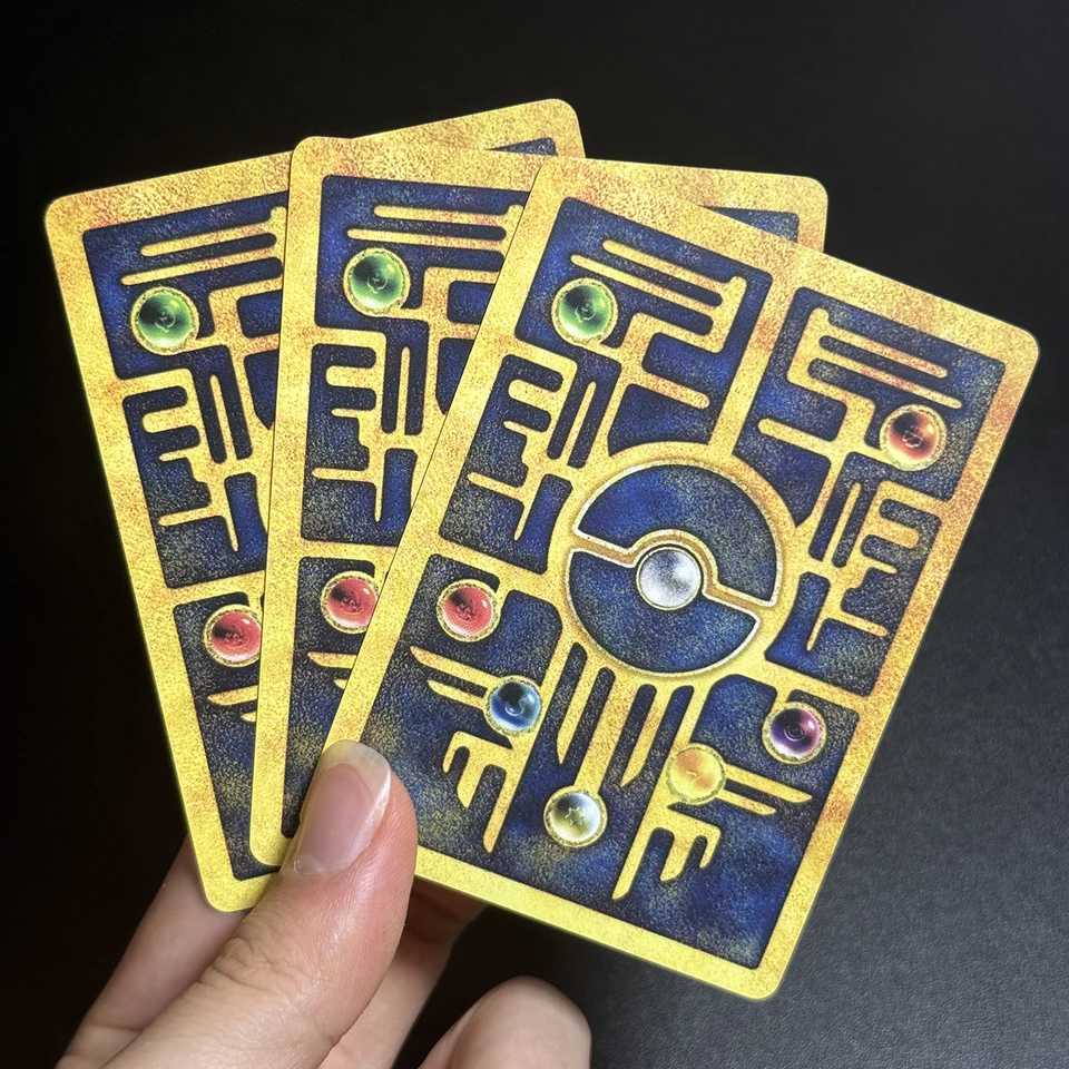 Foil Ancient Mew Cards Rare Cards DIY Game Cards Star Promo The First Movie VGEX Collection Cards L250929V684