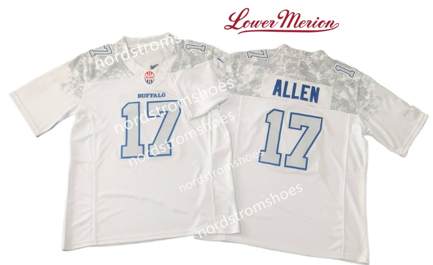 nordstromshoes Custom Jersey Josh 17 Allen 2025 Rivalries Joey Bosa Gabriel Davis Miller James Cook Terrel Bernard Dawson Knox Beasley Milano Kincaid 
