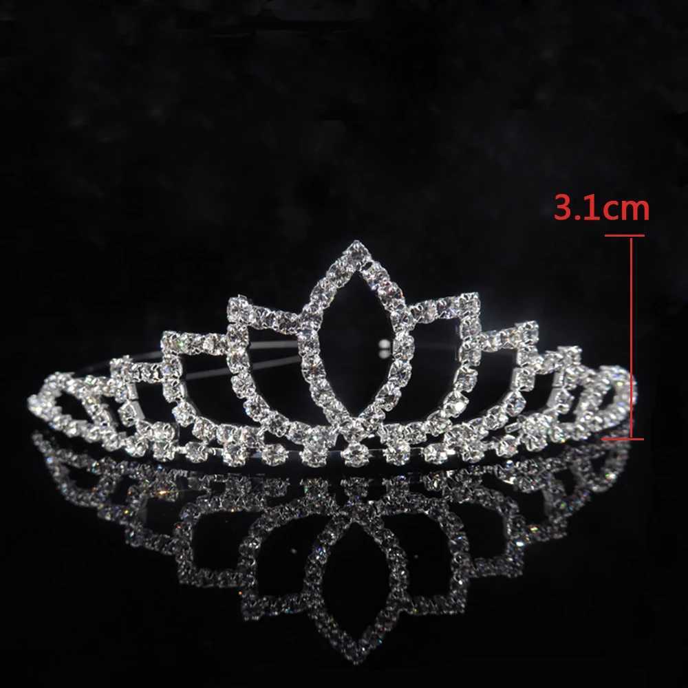20 Style Kid Cute Princess Tiaras and Crowns Crystal Headband Bridal Crown Wedding Party cessories Girls Fashion Hair Jewelry L2509287ZLM