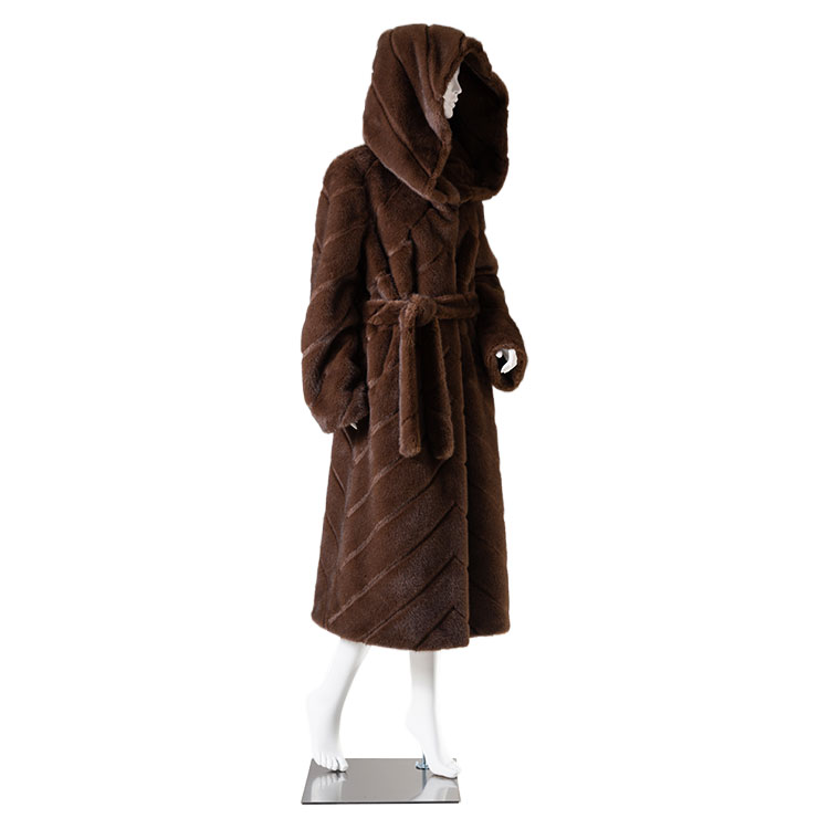 Sustainable Stylish Ladies' Eco-Coat: Soft Long Sleeves & Customizable Fit hot-sale products