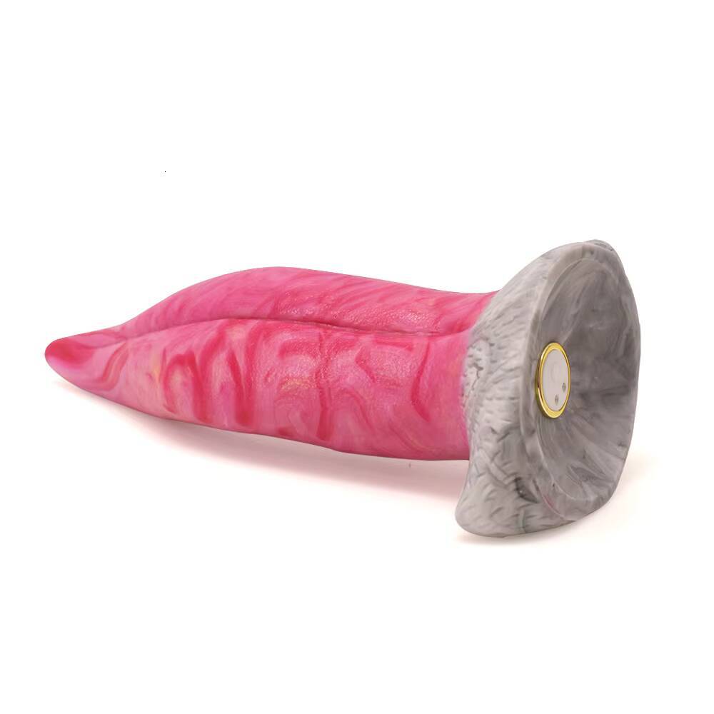 FAAK Women Pleasure Toys Silicone Massage Wand Tongue Vibrator Dildos for Vagina Stimulation