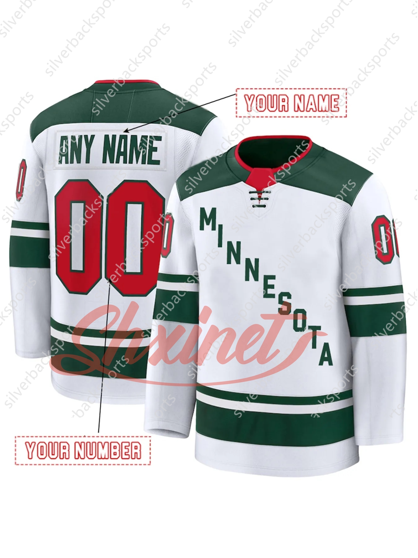 Personalized Custom Kirill Kaprizov 25th Anniversary Jersey Matthew Boldy Brock Faber Marc-Andre Fleury Marcus Foligno Mats Zuccarello Eriksson Ek