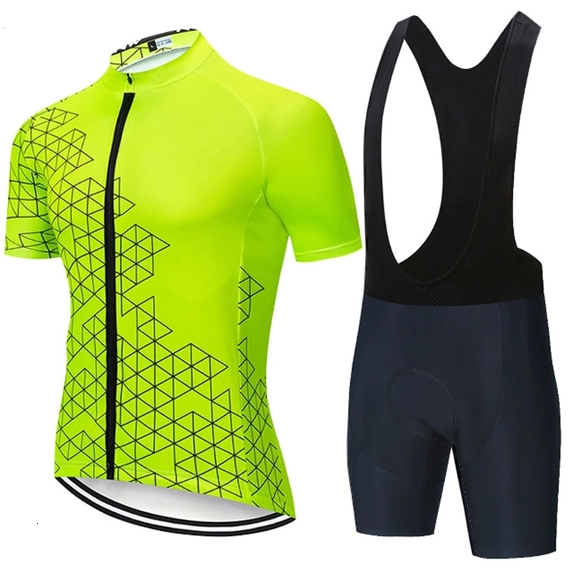 Bicycle jersey set mens bicycle set 2024 summer outdoor sports bicycle clothing breathable bicycle clothing bicycle 240515bj