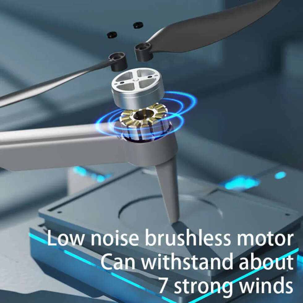 Ae7 Drone HD Aerial Photography Brushless motor avoids obstacles on all sides Optical Flow Positioning Remote Control Aircraft Quadcopter Cool Lights