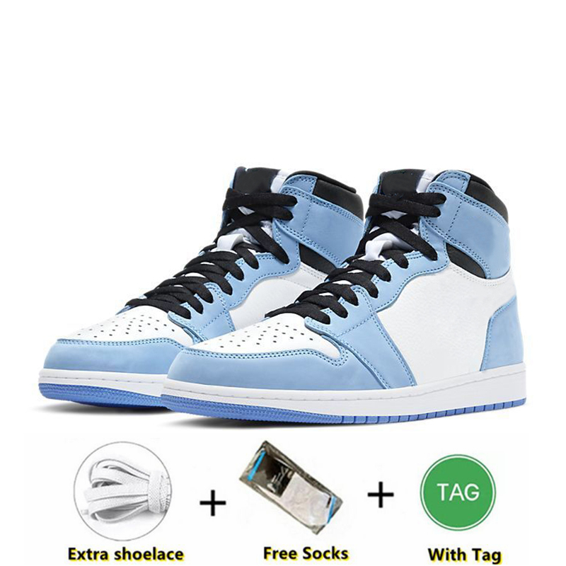 1 Basketball Shoes Men Women 1S University Blue Dark Mocha Chicago Top UNC Hyper Royal High Bloodline Satin-Snake Taupe Haze Trainers Sneakers SIZE 36