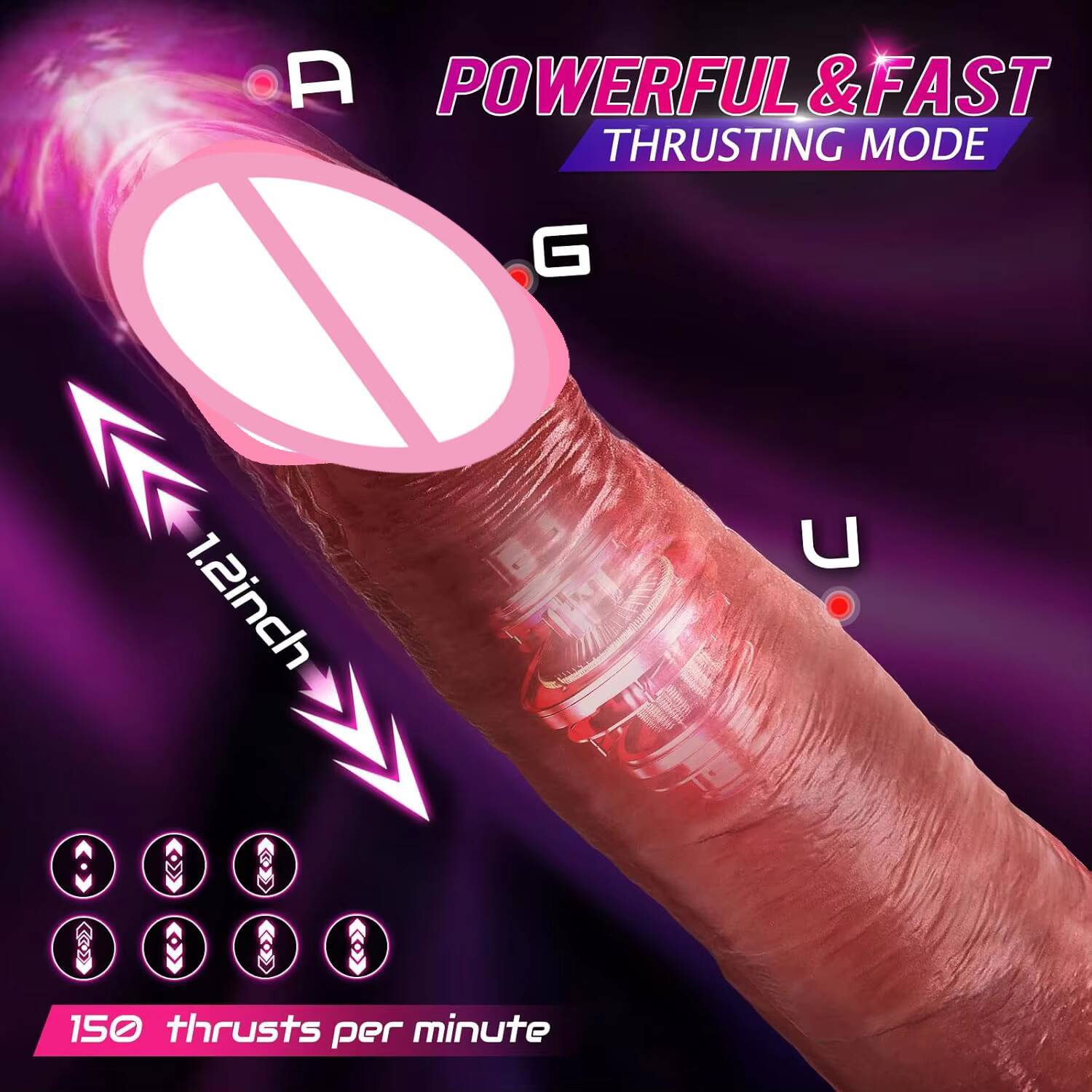 New Liquid Silicone Selfpleasuring Device with Electric Extension Swinging Vibrating Heating Lsized Realistic Dildo Sex Toys