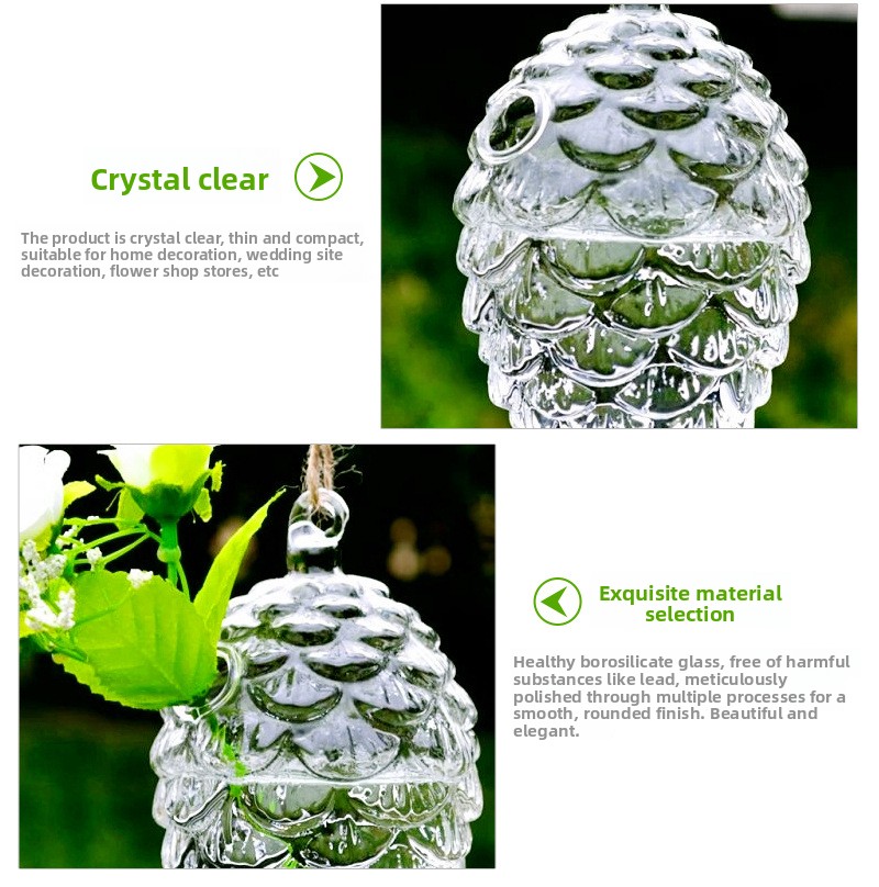 Attractive Outdoor Birdwatering Station: Ornamental Glass Hummingbird Bottle Emulating Nature's Beauty