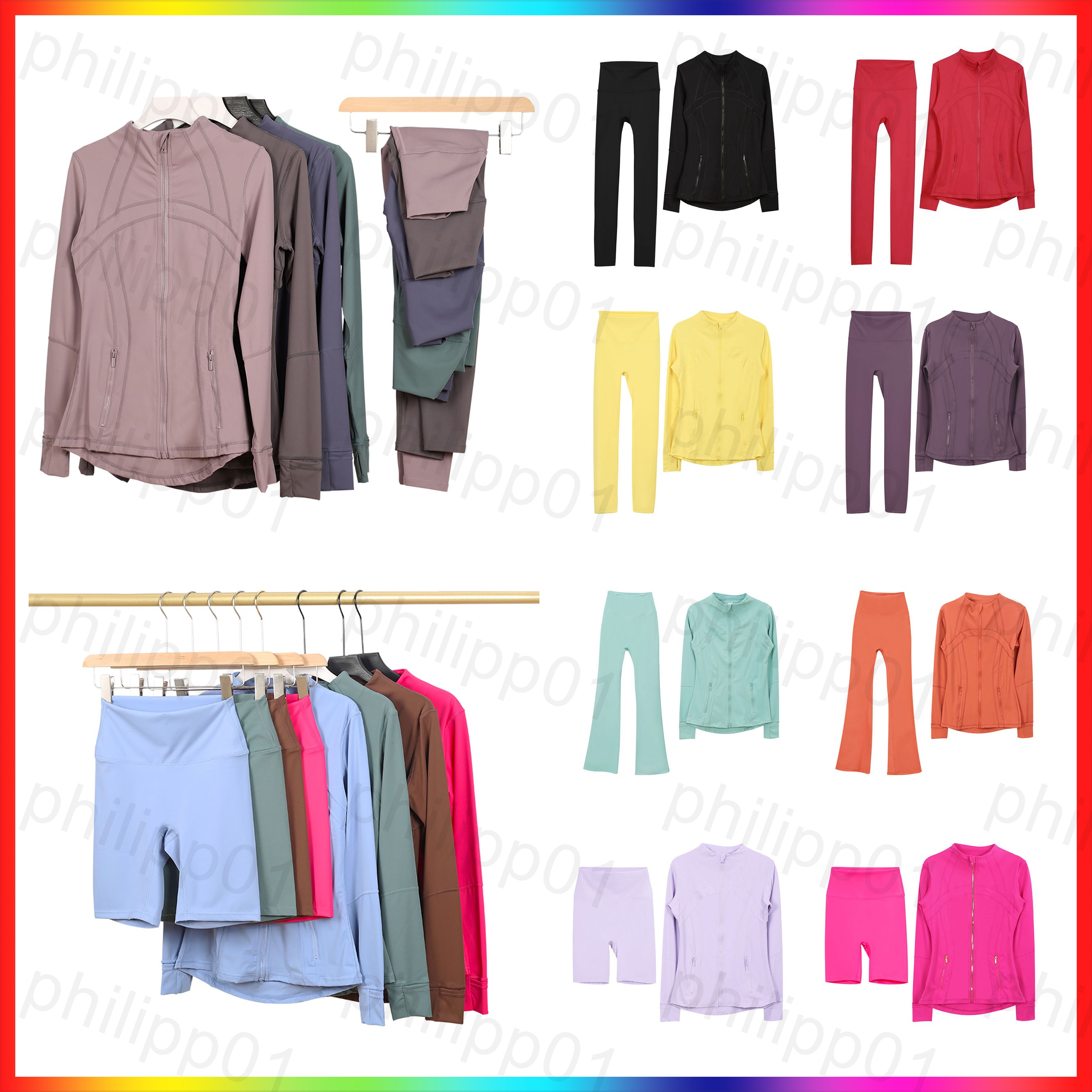 Women Yoga Sets Luluity lemonion Fitness Leggings U/Y-shaped Sexy Vest Soft High Waist Elastic Sportswear Outfits Pants Gym Suits Running Workout Tracksuits