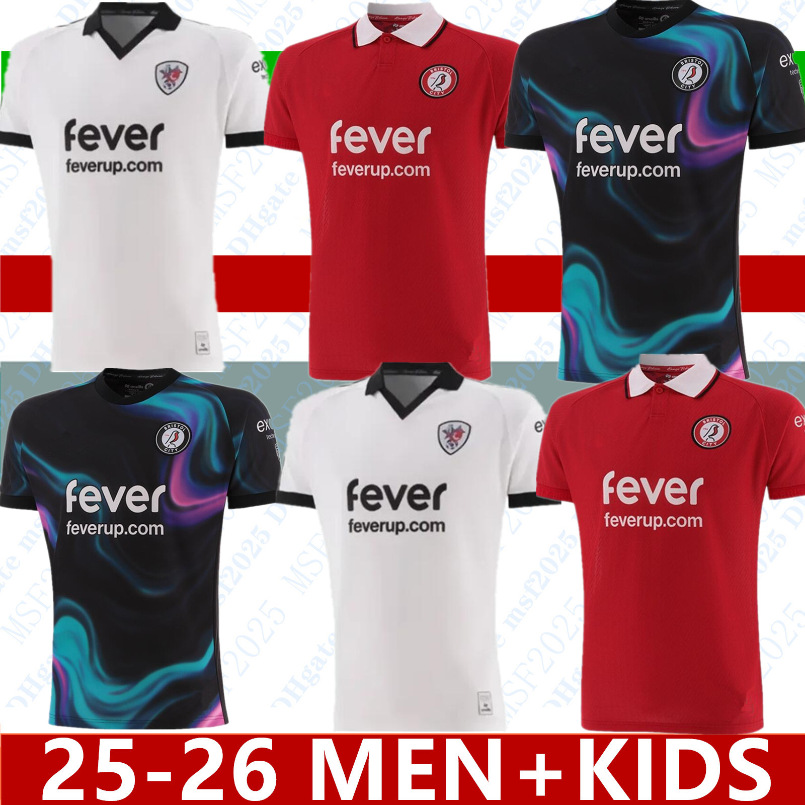 25 26 BrIsToL soccer jerseys WELLS ARMSTRONG 2025 2026 The Robins Football ShirtsMEHMETI MAYULU KNIGHT TWINE TANNER MCNALLY CORNICK Men Uniforms Kids Kits Sets