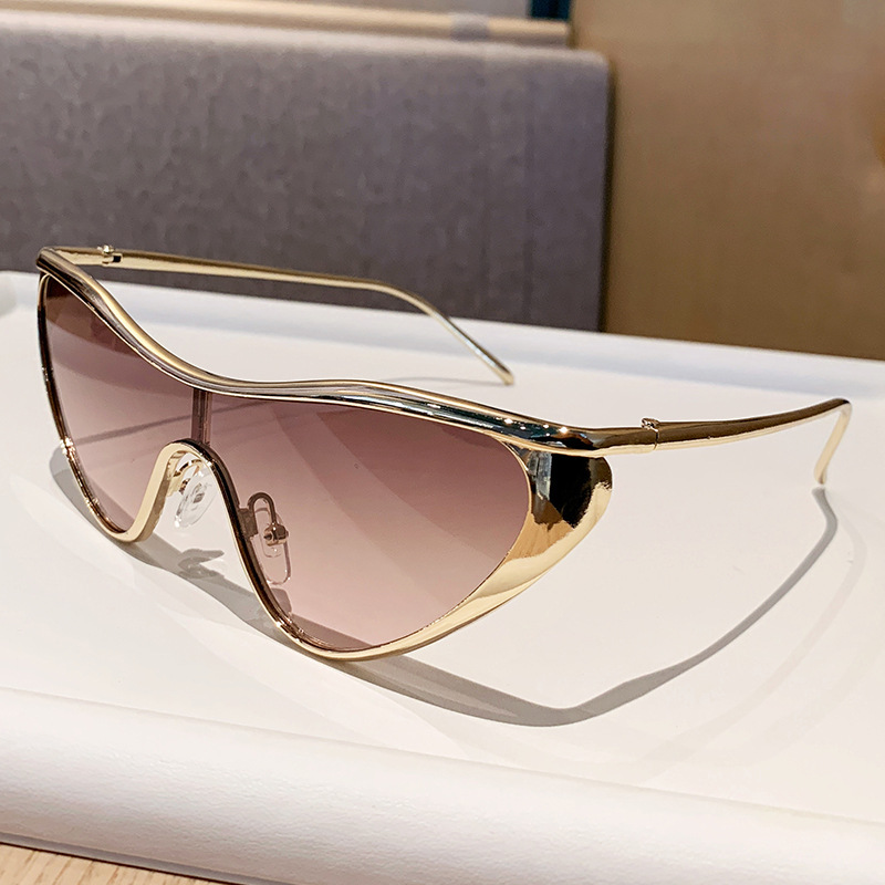 Designer Sunglasses For Women Men Gold Cat EyeFrame Sunglasses Fashion Classic Sunglasses Luxury Polarized Goggle Pilot PC Frame Oversized UV400 Eyewe