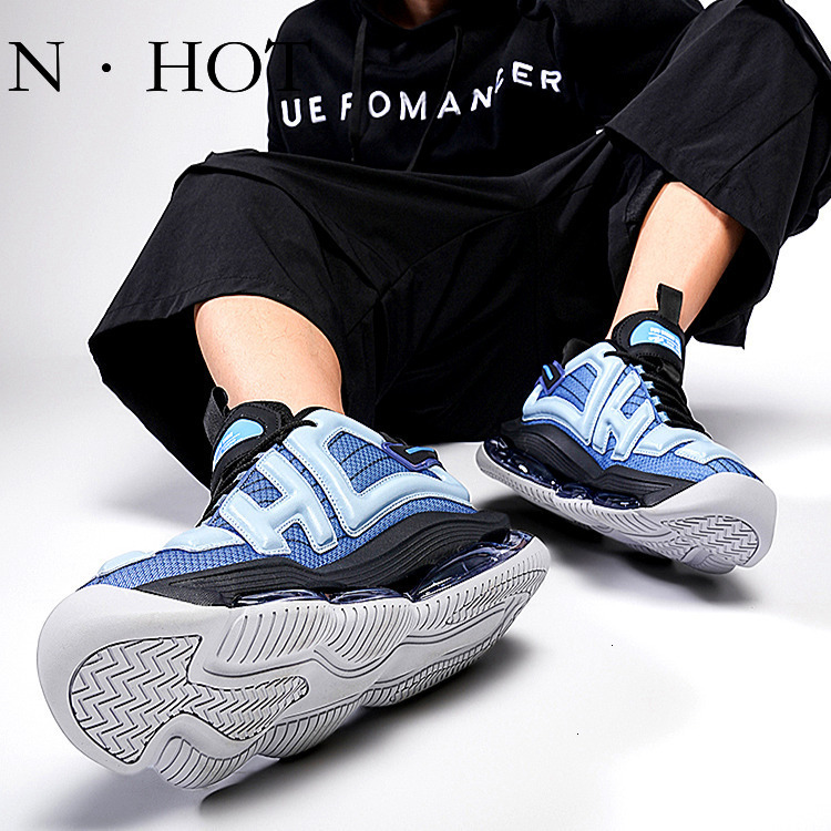 NHOT Designer Luxury New Full-length Air Cushion Youth Practical Basketball Shoes Wear-resistant Shock-absorbing Breathable Sports And Leisure Running