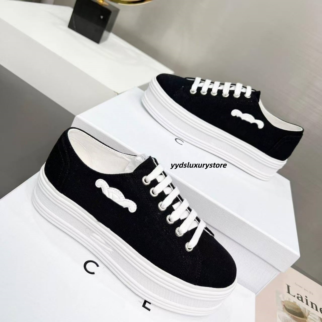 Designer shoes luxury casual shoes women's casual shoes embroidered canvas platform fashion shoes outdoor luxury sports shoes