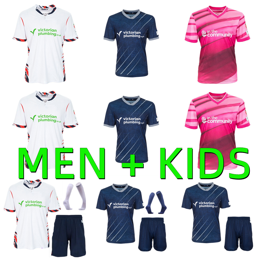 25 26 BoLtoNs WaNdErEres Soccer Jerseys 2025 2026 MCATEE ADEBOYEJO MENDES NLUNDULU SHEEHAN THOMASON MORLEY DEMPSEY TOAL men kids kits set socks football shirts