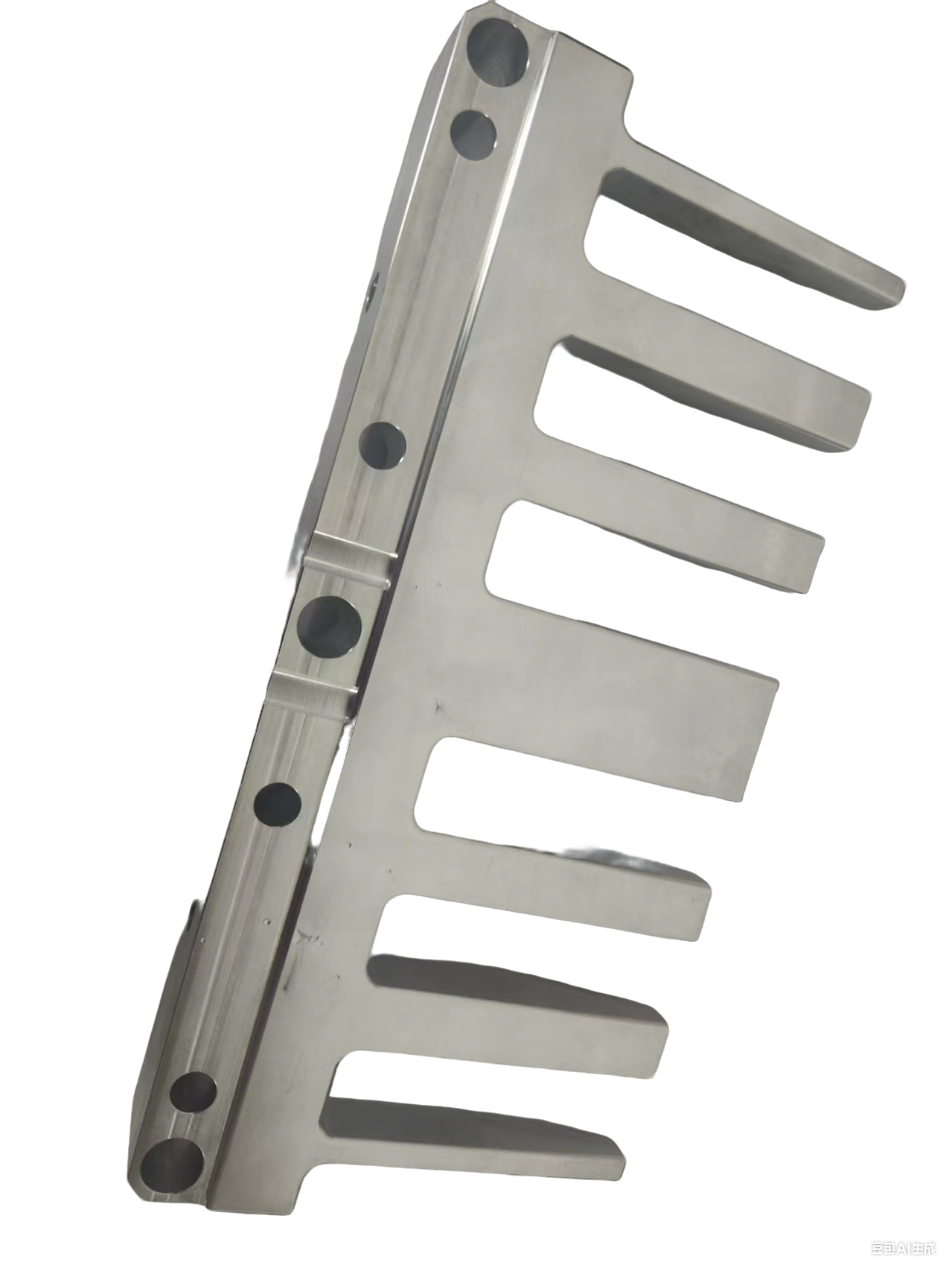 Common Tools Aluminum Alloy Precision - Machined Heat Sink with Multiple Holes for Electronic Devices H03