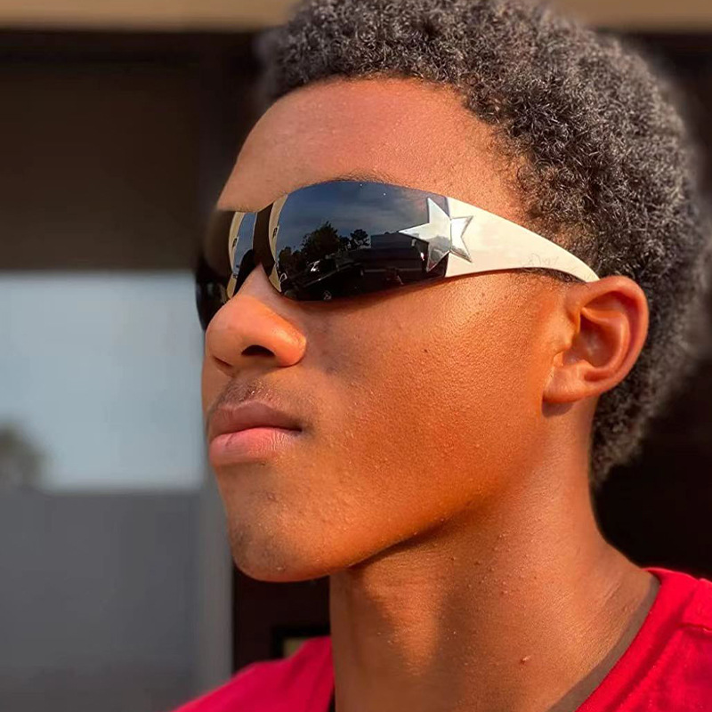 Designer Sunglasses For Men Women Start Style Polarized Sunglasses Fashion UV400 Protection Sunglasses Luxury Goggle Pilot PC Frame Square Eyewear