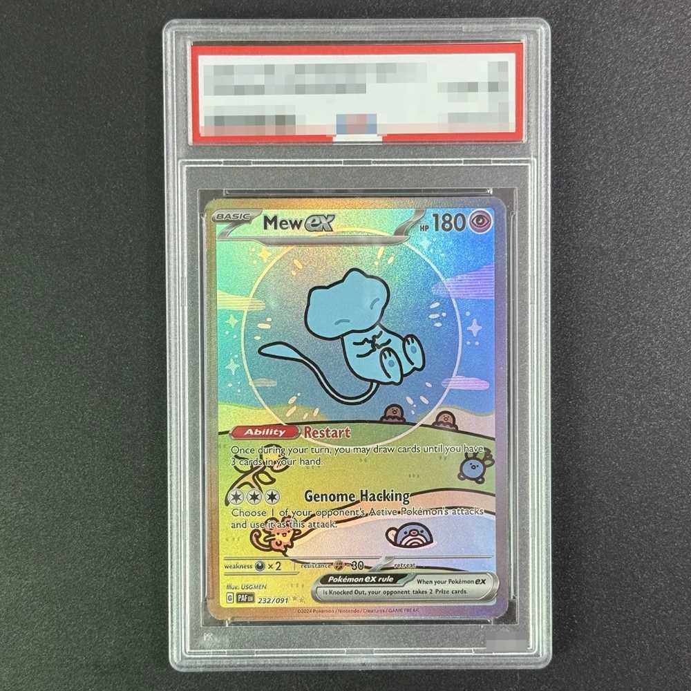 Diy 2024 PM PAF ENPALDEAN FATES MEW Collection Card Self Made MEW Graded Cards L25092951YW