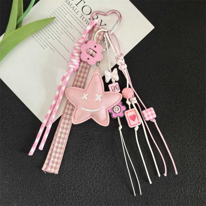 Niche Fashion Fivepointed Pendant Woven Bag H250928