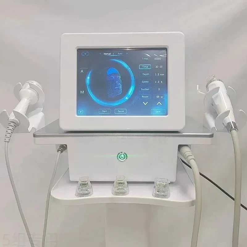 Gold RF Microneedling Device For Reducing Wrinkles Skin Rejuvenation Facial Lifting And Acne Treatment Fade Dark Spots And Reduce Stretch Marks Machin