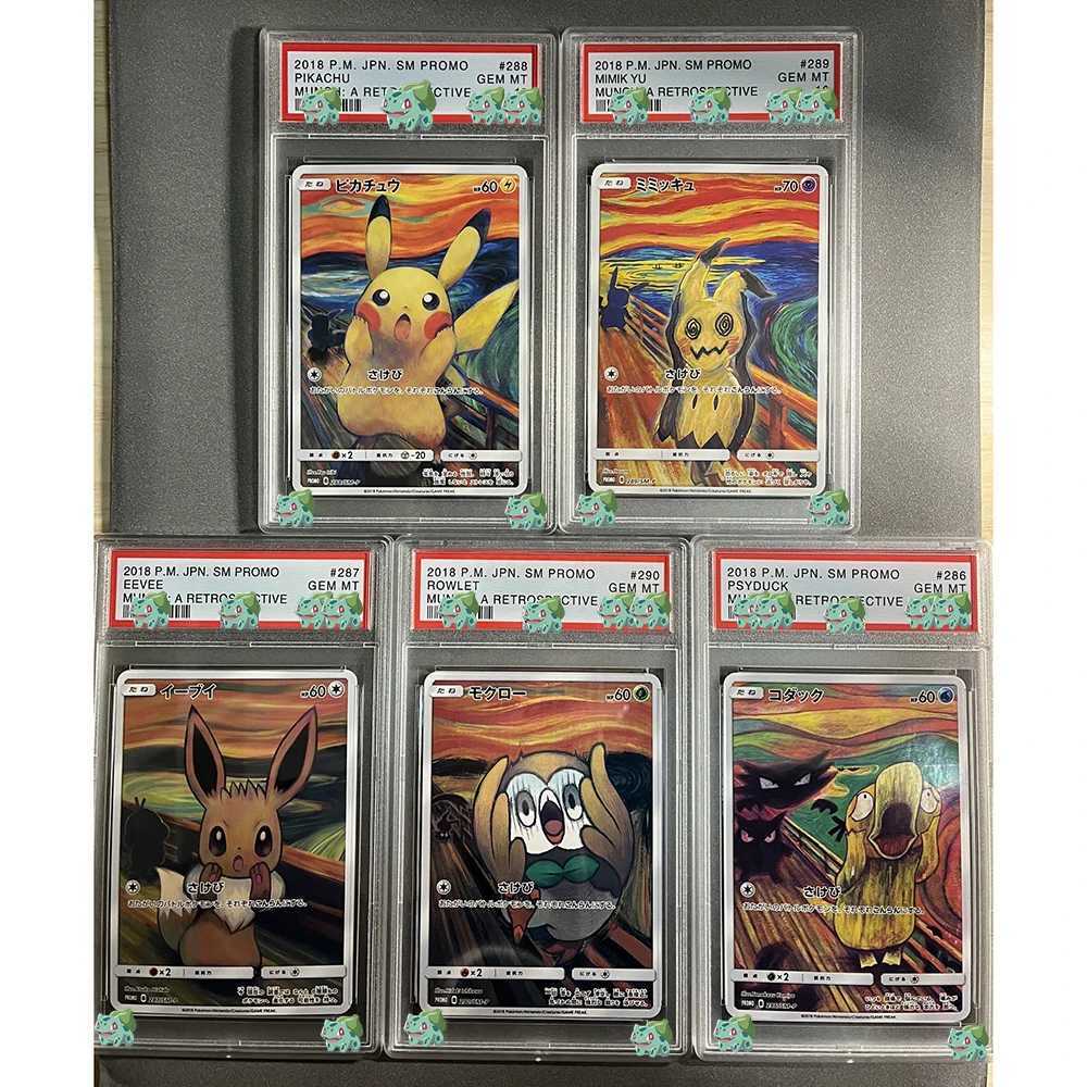 2018 DIY Graded Card The S Series Psyduck JPN GEM MT 10 Battle Boost Collection Trading Card Label Gift L250929UFD6