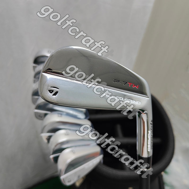 Golf Clubs P7TW Irons 3-9P-R/S Flex Steel Shaft with Head Cover Latest version Brand New Iron