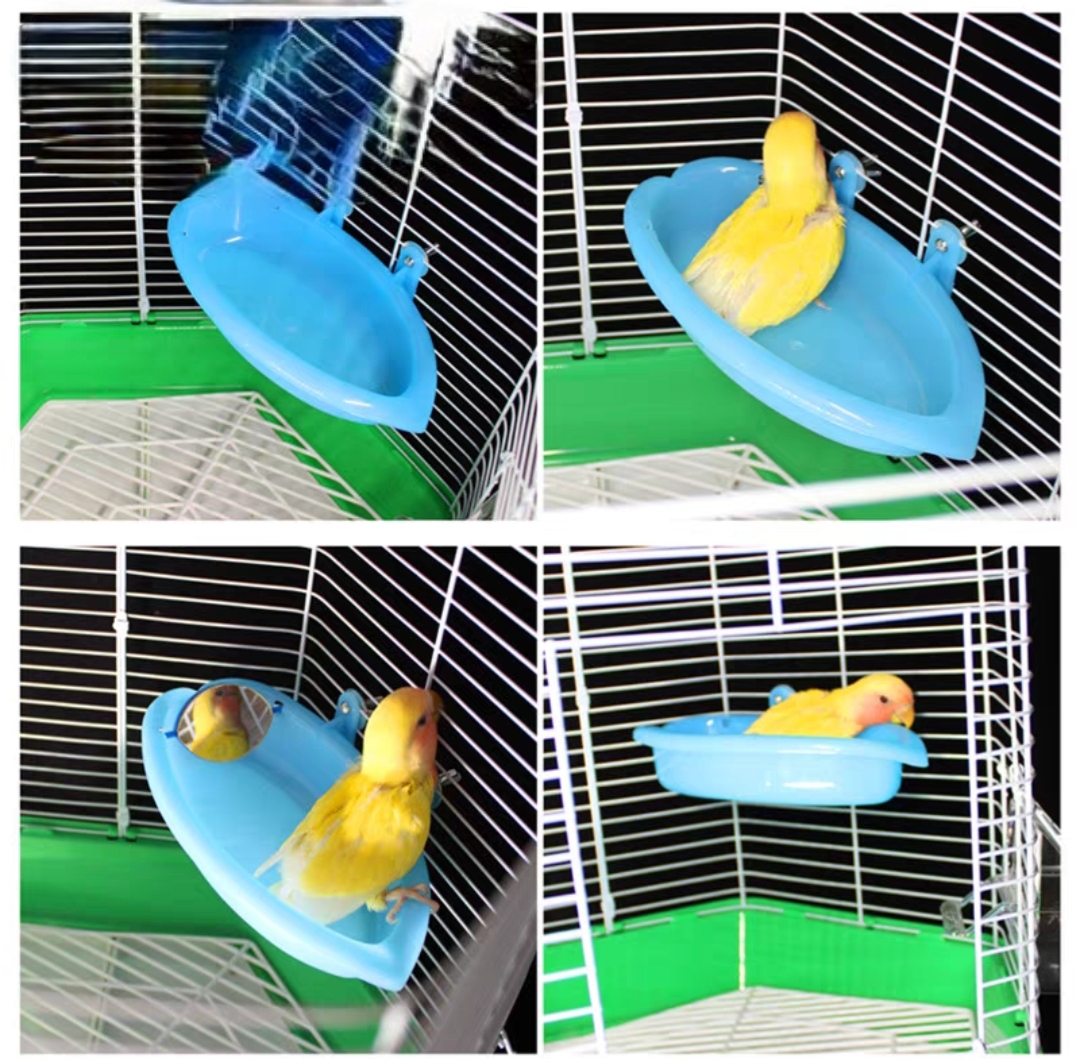 Premium Avian Hygiene Kit: Complete Bathroom Set w/ Miro and Snack Tray