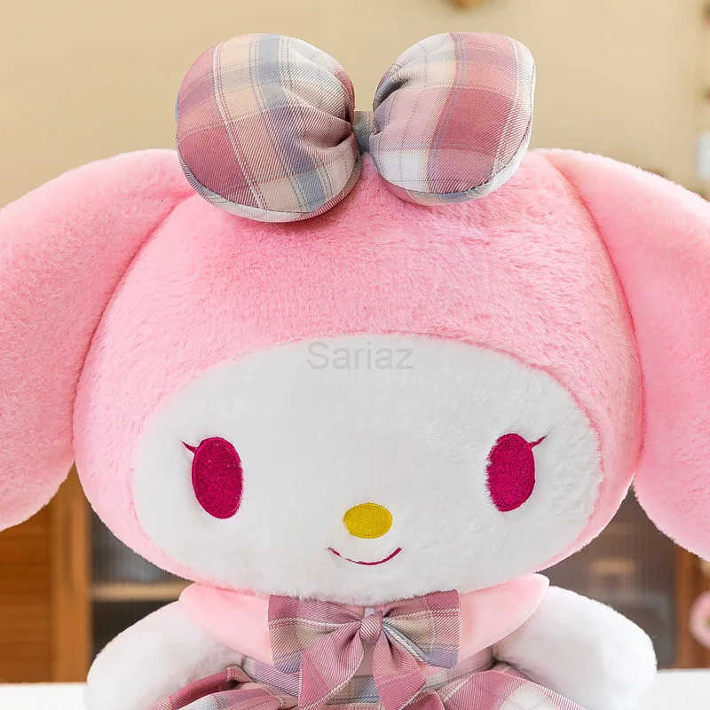 Sanrio Sanrio New Cherry Velvet Kuromi Plush Toy Large Scissors Machine Exchange Doll Gift Shop Supply Kuromi Plush Kawaii Pillow Toy L250929